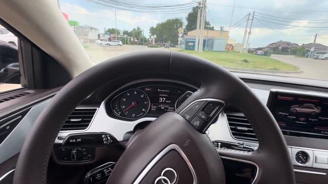 Обзор Audi A8L Эксклюзив 127 пробег Родной окрас в продаже 89180337979 первая цена в России