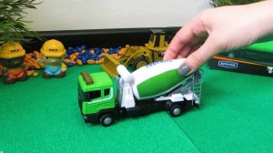 Грузовики на стройке. Новые строительные машины. Видео для детей