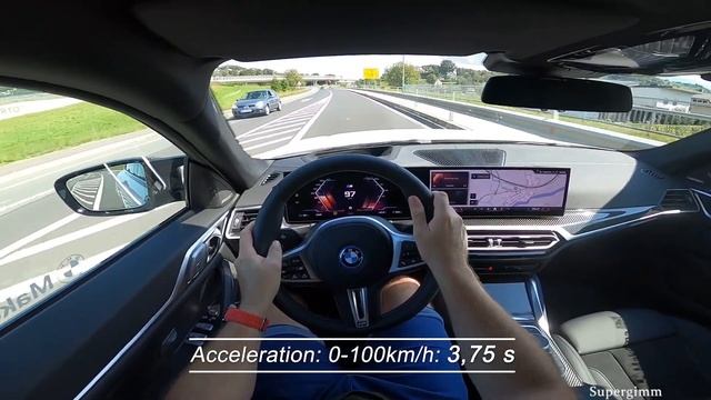 2024 BMW 5 Series (BMW i5 eDrive40) vs 2024 BMW i4 M50 // Acceleration comparison 0-100 km/h смотреть онлайн