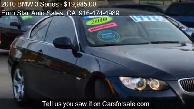 2010 BMW 3 Series 328i Coupe - for sale in ROSEVILLE, CA 956 смотреть онлайн