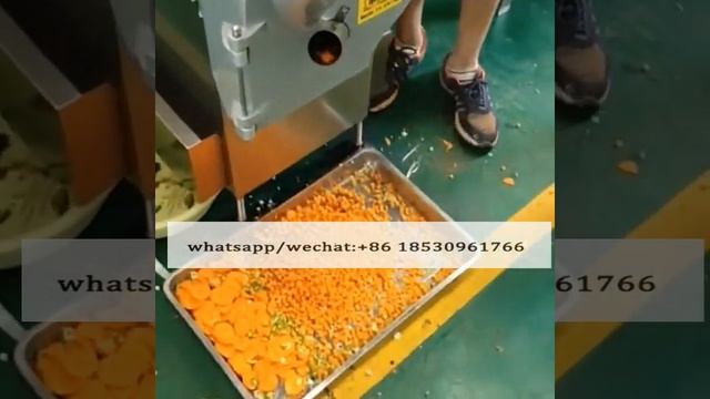 Canteen potato dicing machine commercial potato radish dicing machine смотреть онлайн