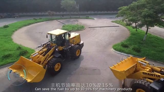 Shantui Wheel Loader SL50WN смотреть онлайн