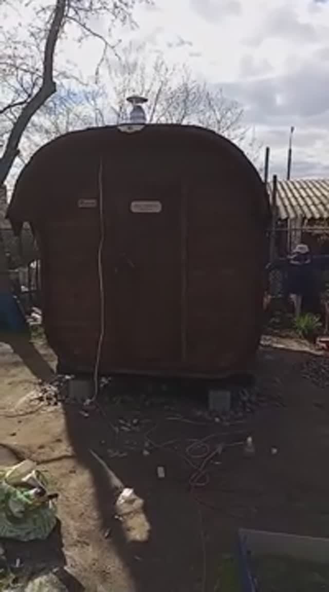 Баня "Квадро" бочка 3.5 метра с предбанником купить в Нижнем Новгороде. смотреть онлайн