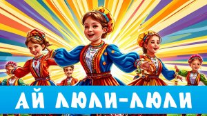 ПЕСНЯ "АЙ ЛЮЛИ-ЛЮЛИ". Весёлая танцевальная песенка. Задорная песенка. Детские песенки.