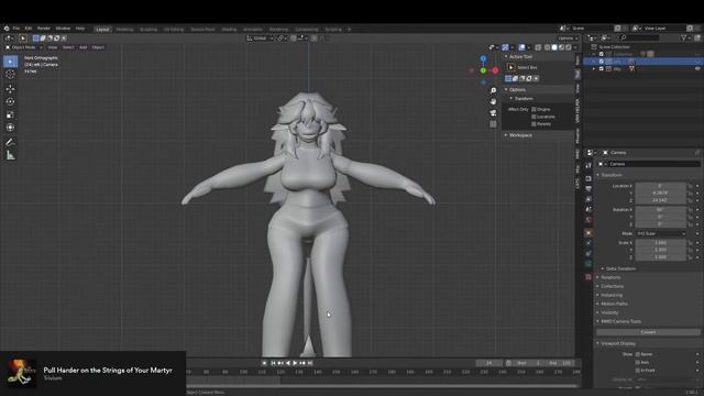 Blender rigging and weight painting vrchat model смотреть онлайн