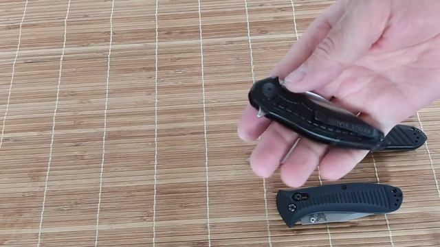 Сравнение Benchmade Presidio 520 и Benchmade mini Presidio 2 . смотреть онлайн