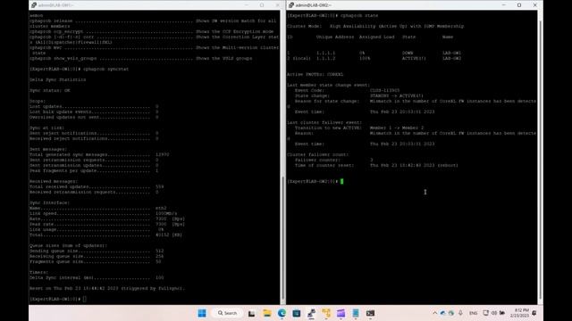 Checkpoint Lab 1 - Step 8 - CoreXL смотреть онлайн