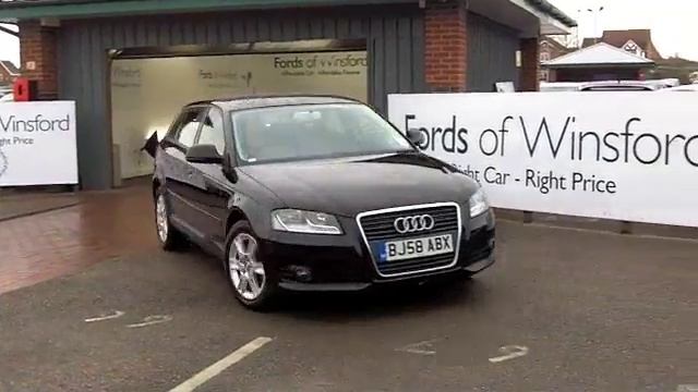 USED AUDI A3 DIESEL SPORTBACK (2008) 2.0 TDI SE 5DR - BJ58ABX смотреть онлайн