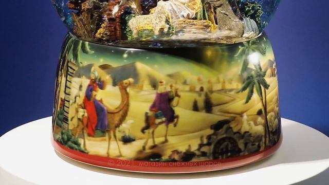 Большой снежный шар "Рождество". Big Snow Globe — Christmas Nativity Scene. смотреть онлайн