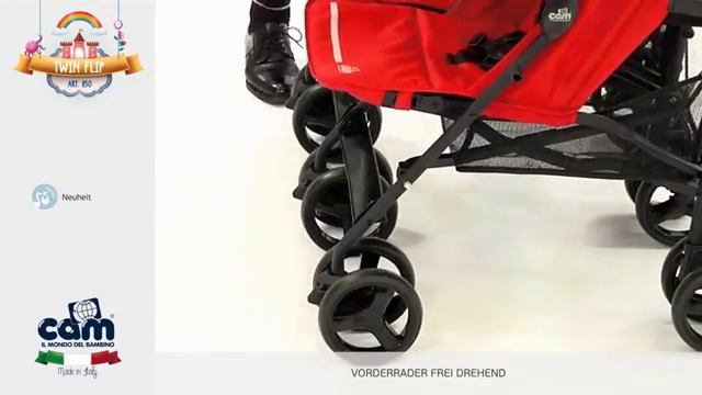 Cam Twin Flip Zwillingsbuggy смотреть онлайн