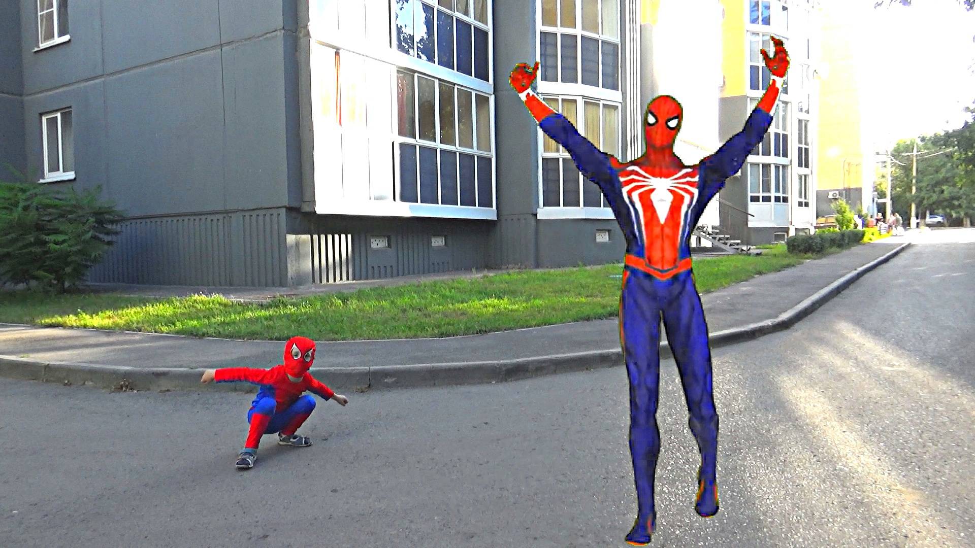 Я ЧЕЛОВЕК-ПАУК - песня для детей смотреть онлайн