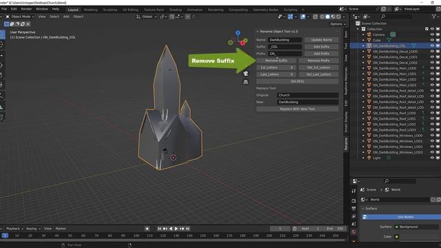 A Blender Rename tool смотреть онлайн