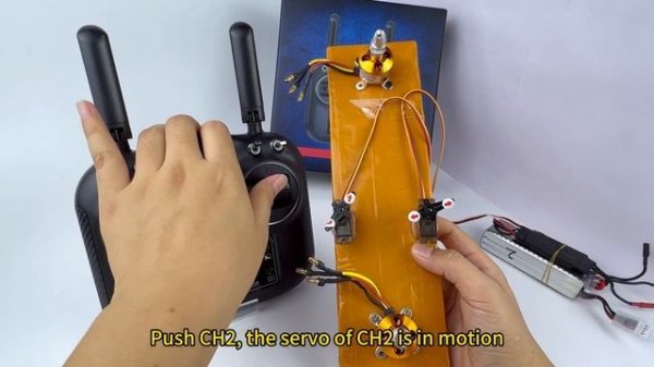 HOTRC HT-8A remote control 1 2 mixing function and 2 4 mixing function explanation