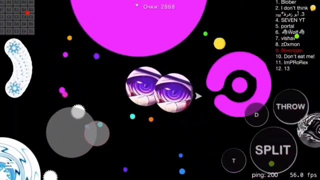Blob.io | Rinnegan = Popsplit ☄️ [ Crazy ]
