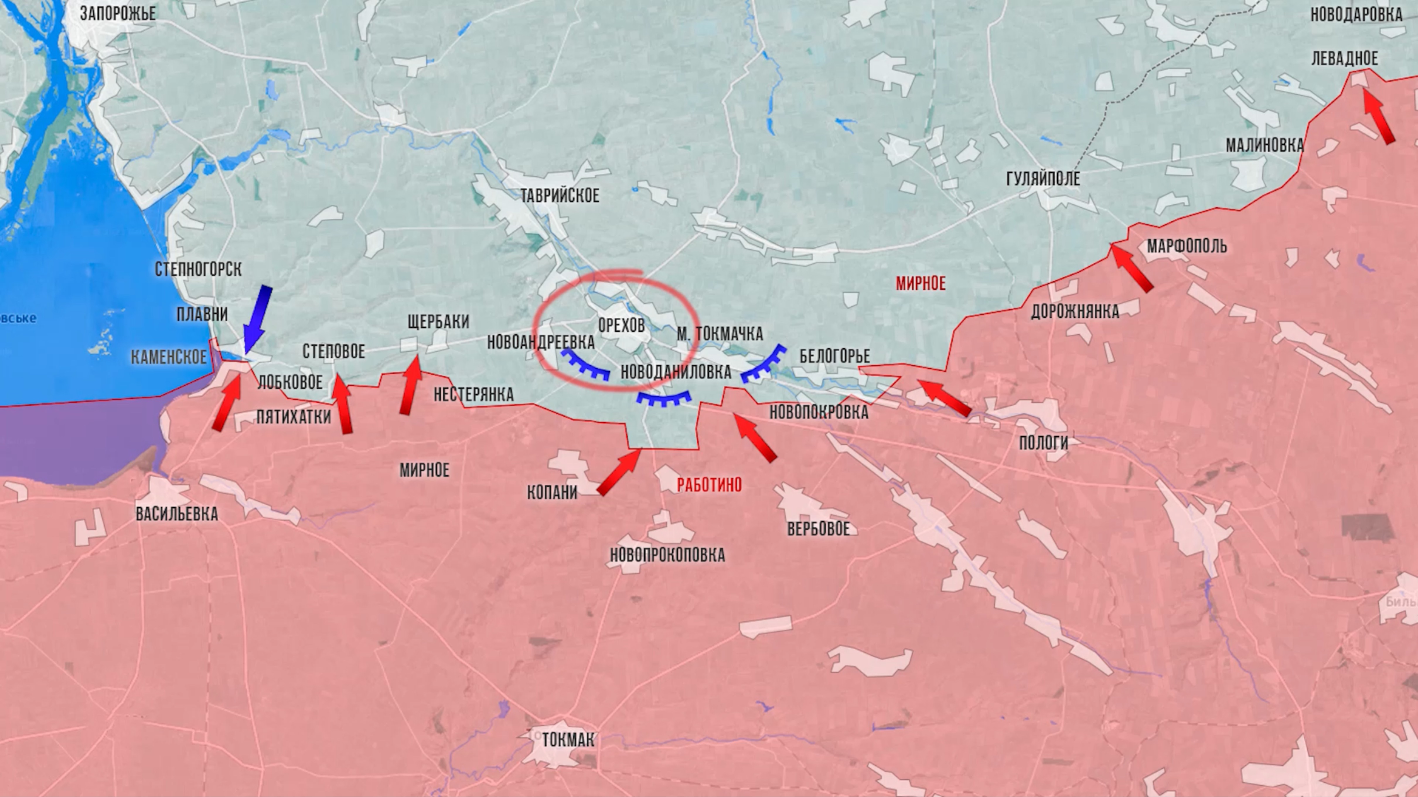 Фронтовая сводка 10 марта 2025