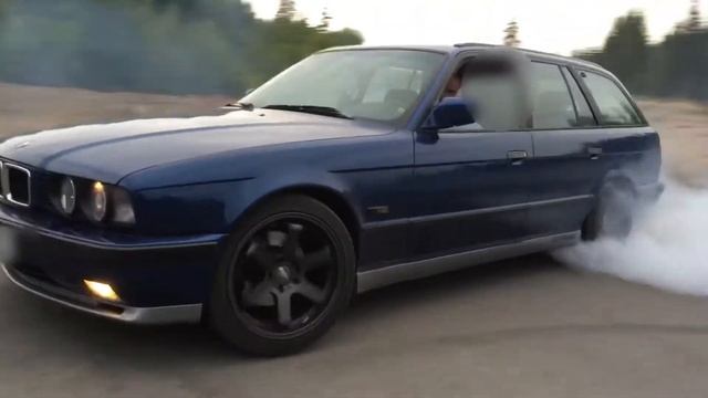Bmw e34 m5 touring donuts смотреть онлайн