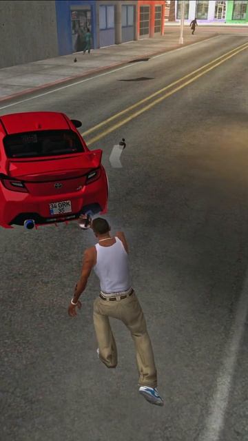 GTA San Andreas - Toyota GR86 RZ #2 Bulletproof #shorts смотреть онлайн