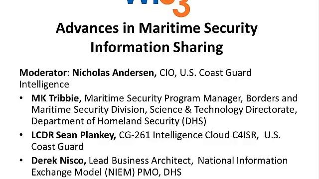 WIS3 Maritime Info Sharing 20150326 смотреть онлайн
