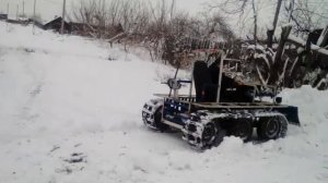 Гусеничный трактор своими руками