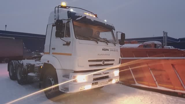 КАЗАХСТАН - РОССИЯ Капитальный ремонт Камаз 6460 тягач 1-машина