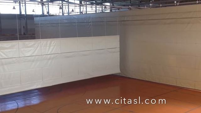 Gym Divider Curtain Fabric and net, InfoVideo смотреть онлайн