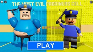 BARRY ЛЕГО Против BARRY Полицейского в BARRY'S PRISON RUN! New Scary Obby в РОБЛОКС(#ROBLOX)