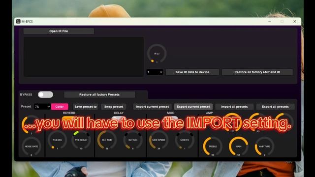 M-VAVE TANK-G Importing Exporting Presets Tutorial смотреть онлайн