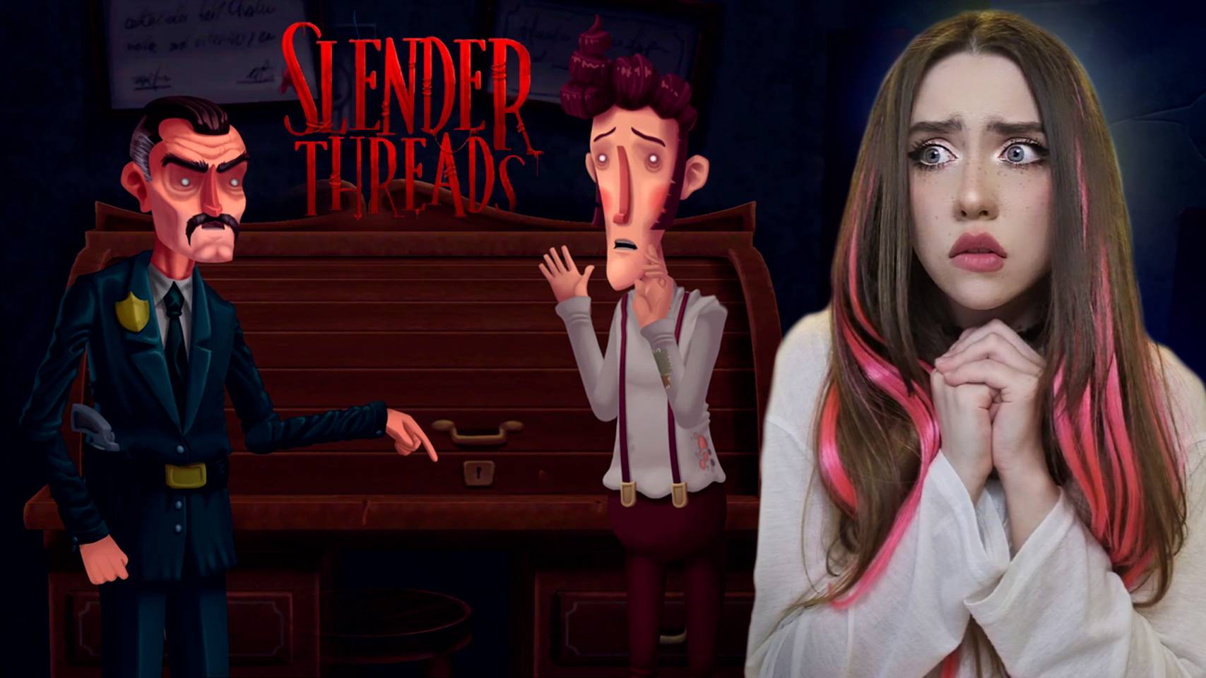 РАССЛЕДУЮ ТАЙНЫ СТРАННОГО ГОРОДА! ➤ Slender Threads #1 смотреть онлайн