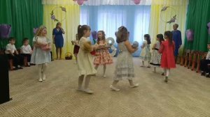 Танец девочек с куклами "Доченька моя" 2025 г