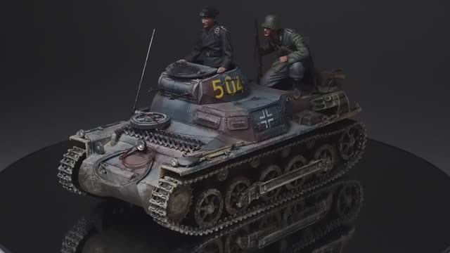Panzer I - Part 2 - 1/35 TAMIYA - Tank Model - [ Painting - Weathering ]