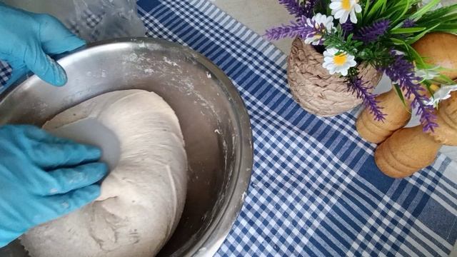 хлеб на закваске ароматный из двух сортов муки смотреть онлайн