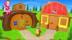 Маша и Медведь Домики для детей