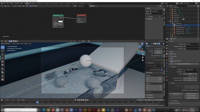 Swimming Pool Water Simulation In Blender. Flip Fluid + Rigid Body. (Blender 2.83) смотреть онлайн