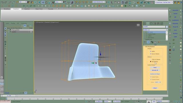 3dmax강좌,FFD수정자 смотреть онлайн