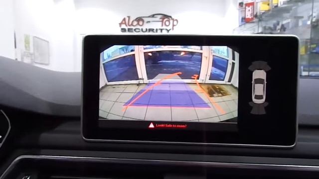 Camera marsarier integrata pe sistemul multimedia al masinii - Audi A4 B9 смотреть онлайн