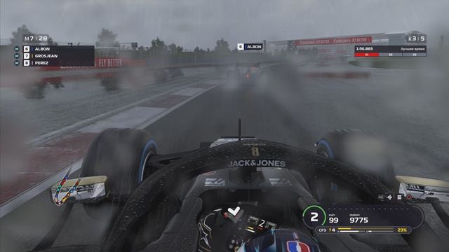 F1 2019 | PS5 (4K) | WET RACE