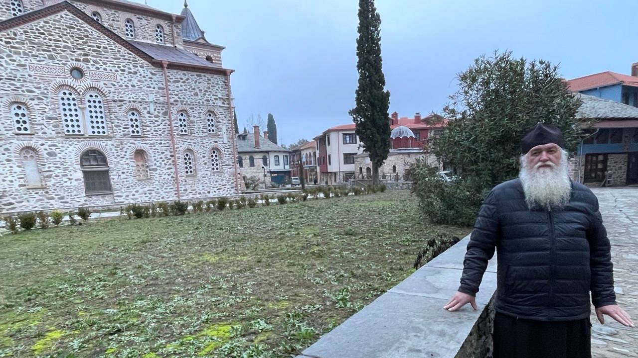 Афон 2025 зима