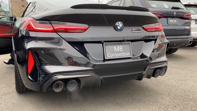 BMW M8 クーペ COMPETITION / BMW M8 エンジン音 смотреть онлайн