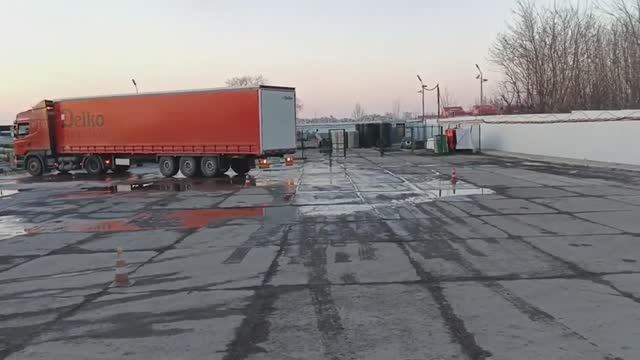 Стажировка на фуре без опыта! #стажировка#делко#грузовик смотреть онлайн
