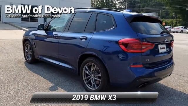 Used 2019 BMW X3 M40i, Devon, PA 2050389 смотреть онлайн