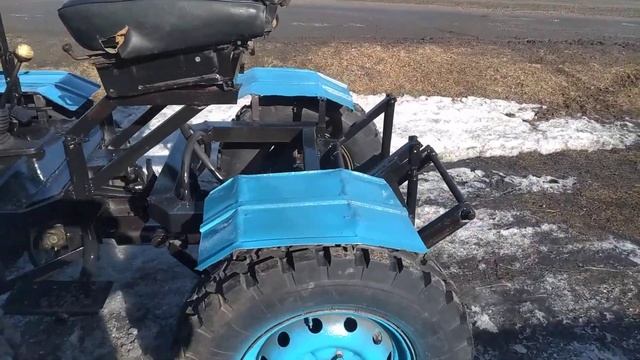 Мини трактор переломка 4wd смотреть онлайн