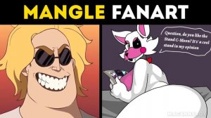 Mangle Fanart | Mr Incredible Becoming Canny Animation (FNAF FULL)