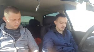 Упражнение на автодроме "Разворот в ограниченном пространстве"