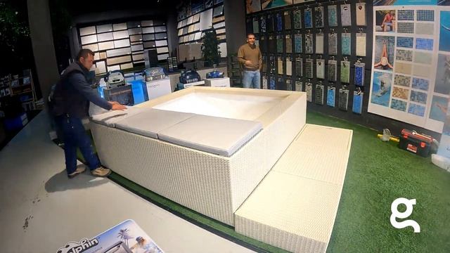 Instalación De Mini-Piscina Laghetto Playa 1