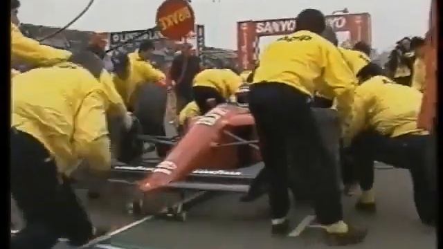 1990 December 08 - Jean Alesi Demo Ferrari 641 @ Bologna Motor Show