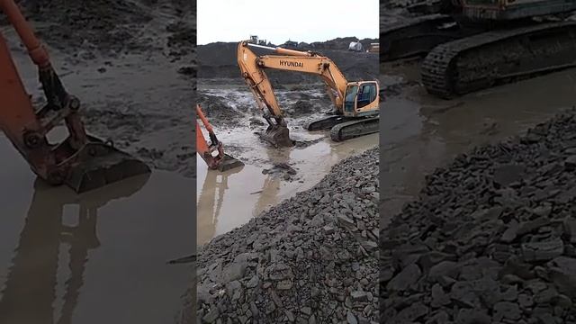 Чукотка. Утопили экскаватор. смотреть онлайн