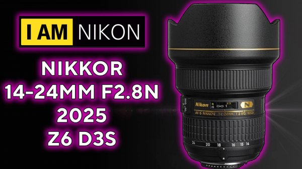 Nikon nikkor 14-24mm F2.8N 2025 D3s Z6 (перезалив)