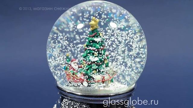 Снежный шар "Новый год" смотреть онлайн