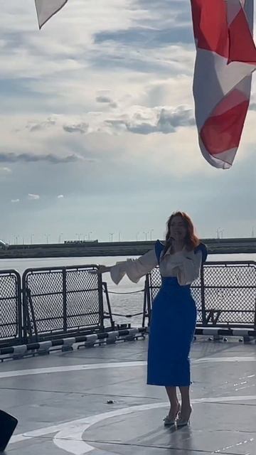 «Седая ночь» на воде Алиса Супронова | ВМФ 2023 #music #singer #седаяночь смотреть онлайн