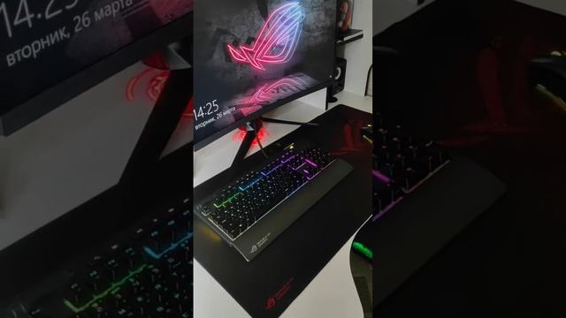 Обзор на мой ПК ASUS ROG Strix с периферией